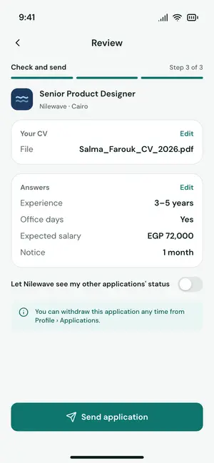 Review, Default